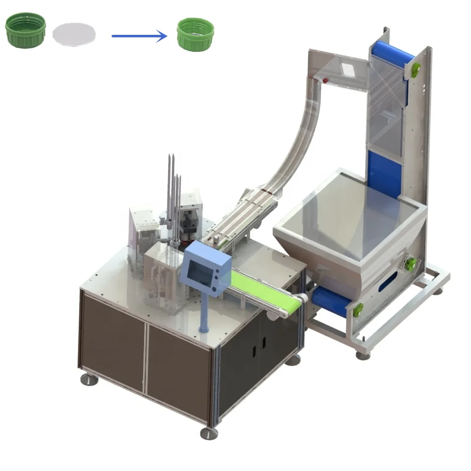 캡 라이너 기계 PE 폼 캡 라이너 기계 캡 조립 기계