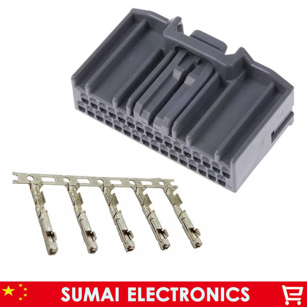 Automotive original connector MX34032SF1 32 Pin harness plug MX34 32P with terminals Pin