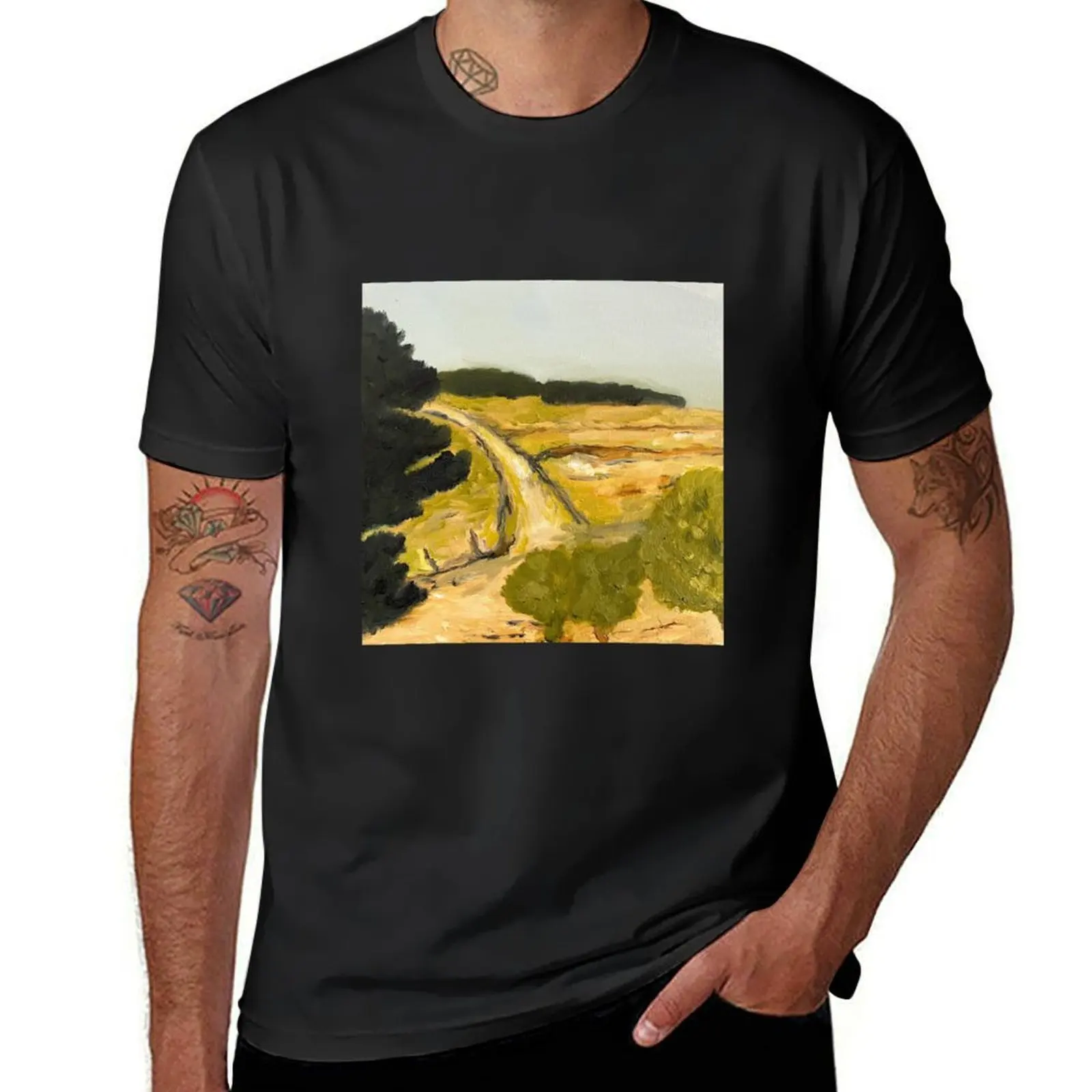 Island Road T-Shirt korean fashion new edition mens t shirts pack