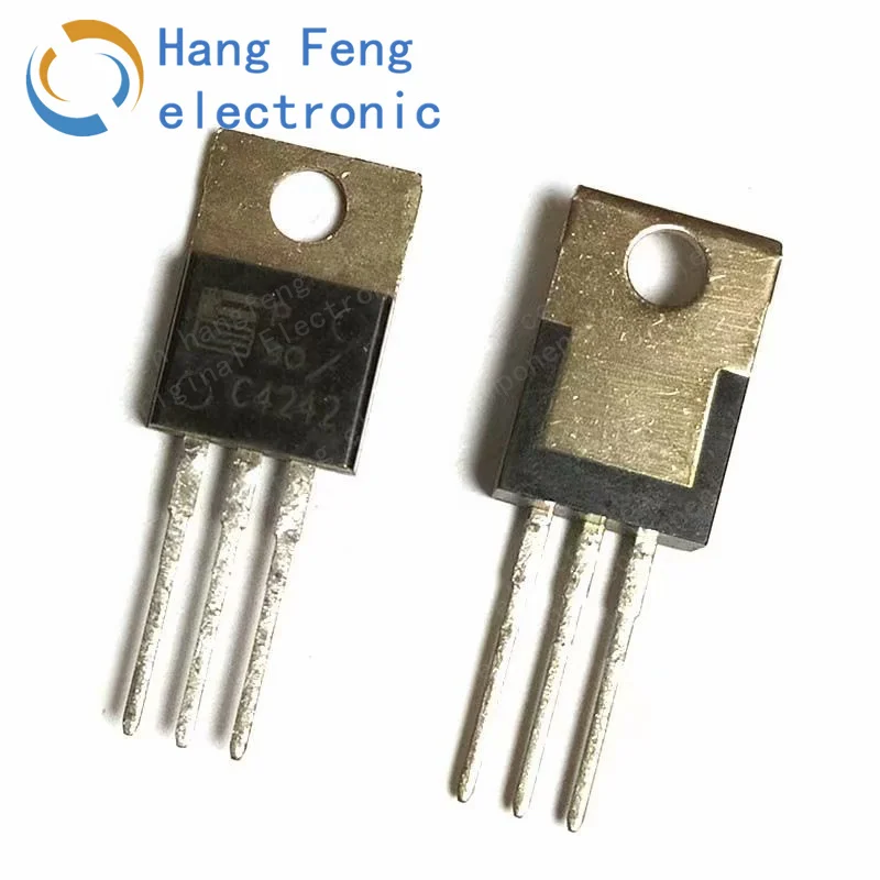 10PCS 2SC4242 Lụa Màn Hình In C4242 Transistor TO-220 Original Chính Hãng