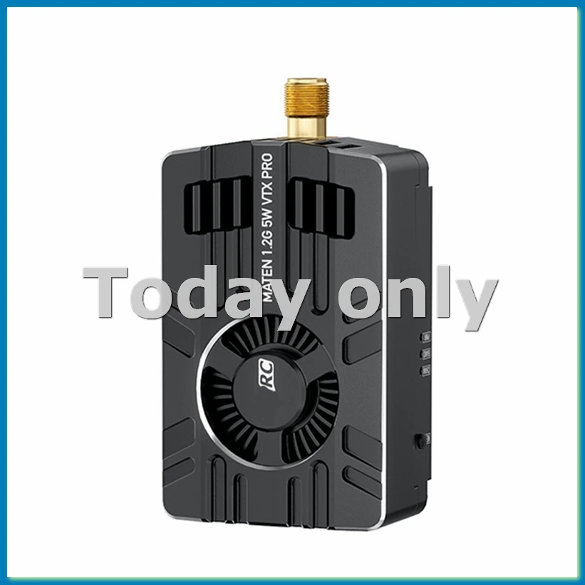 

For MATEN 1.2G 5W VTX PRO 5000mW Long Range VTX for DIY RC FPV Quadcopter Freestyle Drone Parts-VVNB
