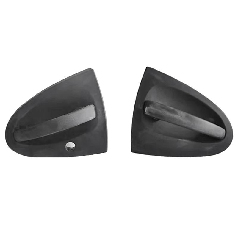 1Pair Outside Door Handle Lock Cover Parts A4517200700 A4517200600 For Mercedes-Benz Smart Fortwo 451 2009-2015 Puller Caps