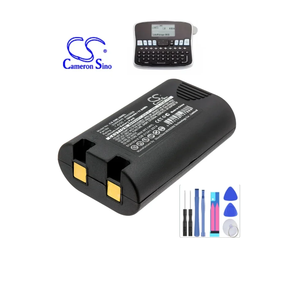 Portable Printer Battery For 3M PL-200-BAT DYMO 1759398 S0895840 W002856 PL200 R5200  LM360D  LM420PRhino LM 360D 420P 5200 4200