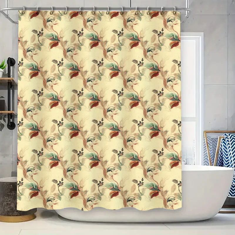 

Абстрактная золотистая черная занавеска для душа с потертым художественным принтом для декора ванной комнаты, настраиваемый размер