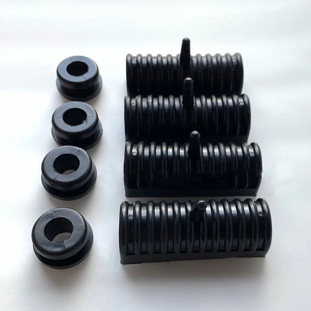 

1 Set Rubber Mount Saddle Bag Support Cushion Shockproof Non-Slip Durable Motorcycle Saddlebags Mount Hardware For Luggage Rack