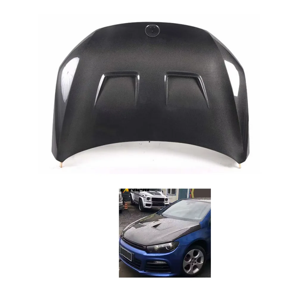 

RR Style Car Engine Hoods for Scirocco Upgraded VW Scirocco Carbon Hood