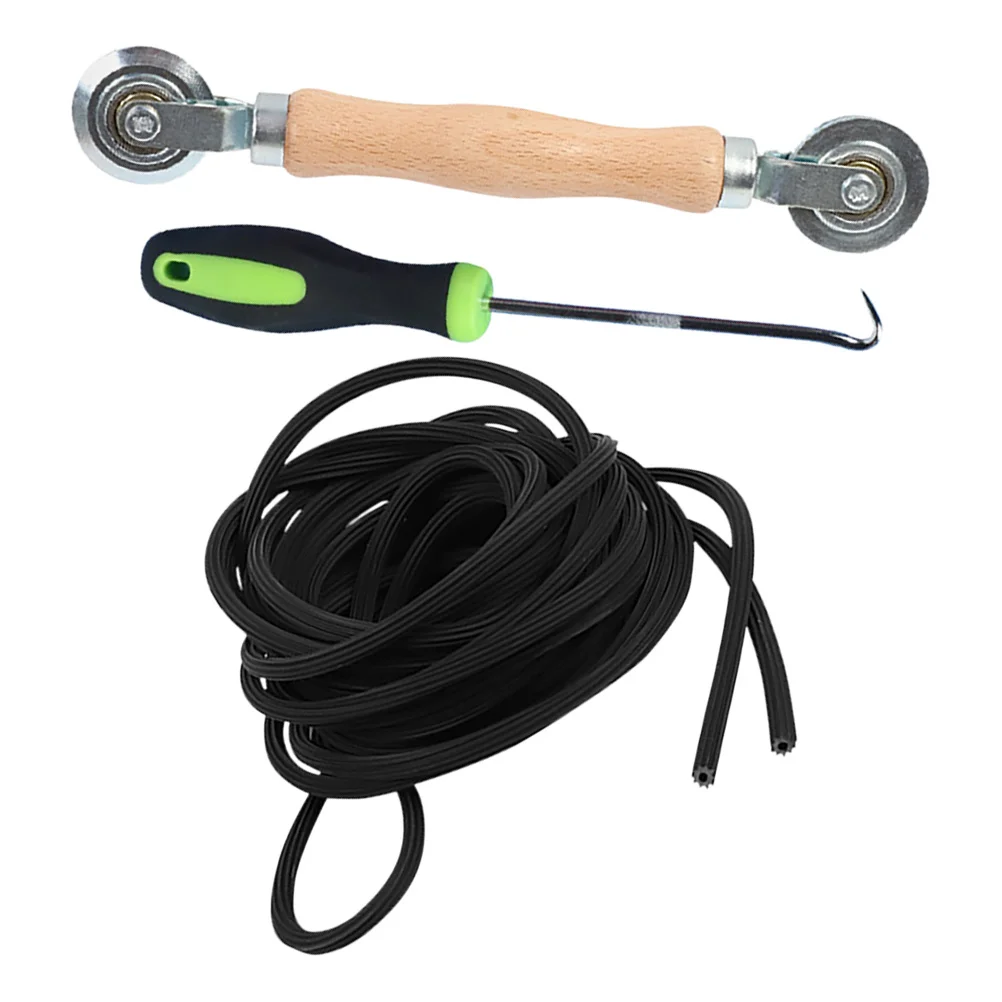 

1Set Screen Repair Tools Handle Spline Roller Sliding Door Mesh Replacement Easy DIY Install Window Screen Repair Kit