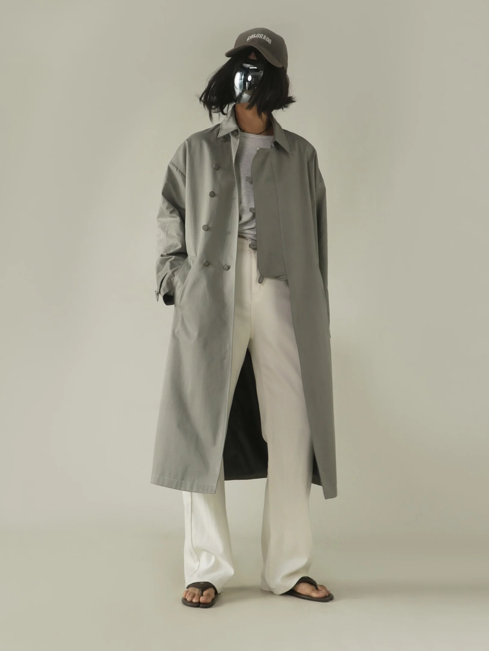 

Пальто Whooos Row Style из чистого хлопка с воротником пипа в китайском традиционном стиле, улучшенный крой, для повседневной носки, модное, весенний сезон