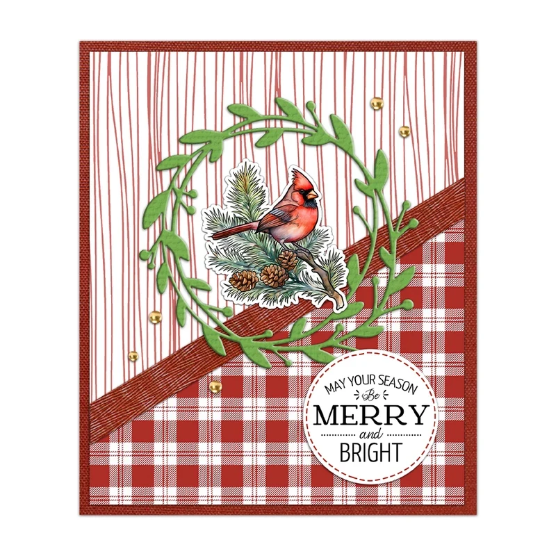 Winter Branches Birds Clear Stamps Christmas DIY Scrapbooking Supplies Silicone Stamp For Card Making Albums Decor