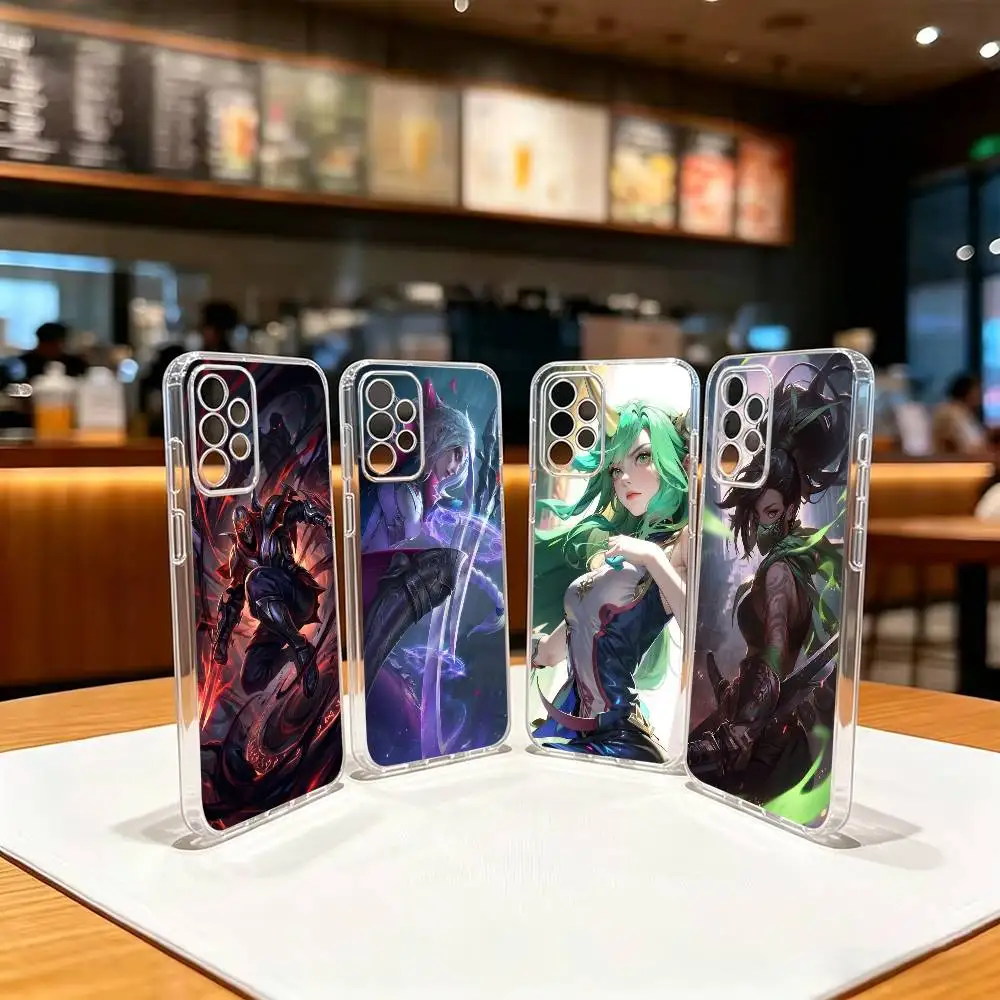 ONE-aming the canyon P-Pentakill -101  Clear TPU Soft Case Phone Case For Samsung S 25,24,23,22,30,21,10,9,Ultra,Plus,Lite,FE,4,