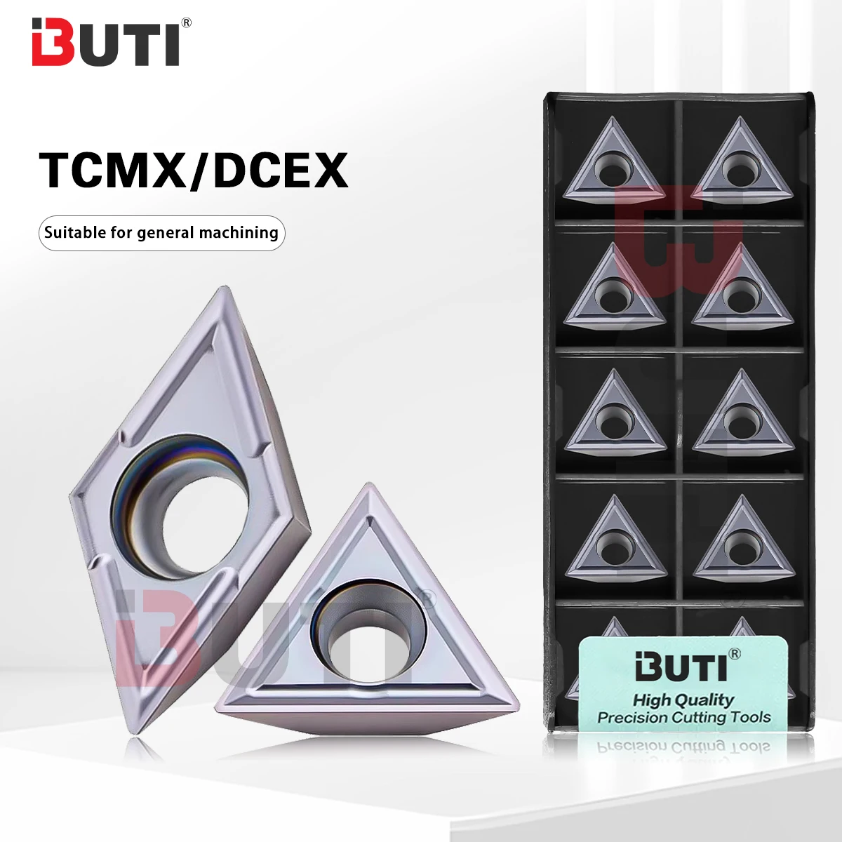 

TCMX13T304 090204 16T304 DCMX11T304 DCEX070204-V Numerical Control Lathe Fixed Point Drilling Chamfering Blades Cutting Inserts