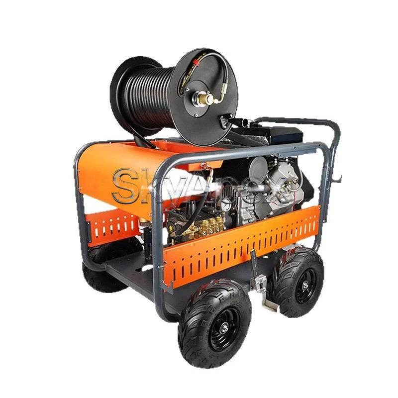 Commercial High Pressure Pipe Dredging Machine Sewer Drain Cleaning Equipment Property Community Pipeline Unblocking