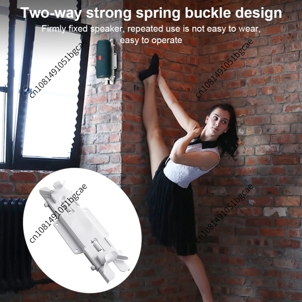 Speaker Mount Metal Wall Mount Bracket Stand Speaker Holder for JBL Charge 5/Flip 6 Bluetooth Speaker Accessories