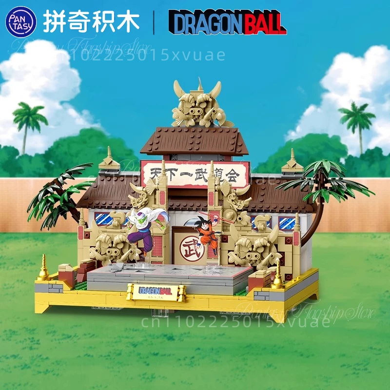 Blok Bangunan Pantasy Dragon Ball Baru Klub Seni Bela Diri Nomor Satu di Dunia Mainan Rakitan Model Koleksi Hadiah Natal