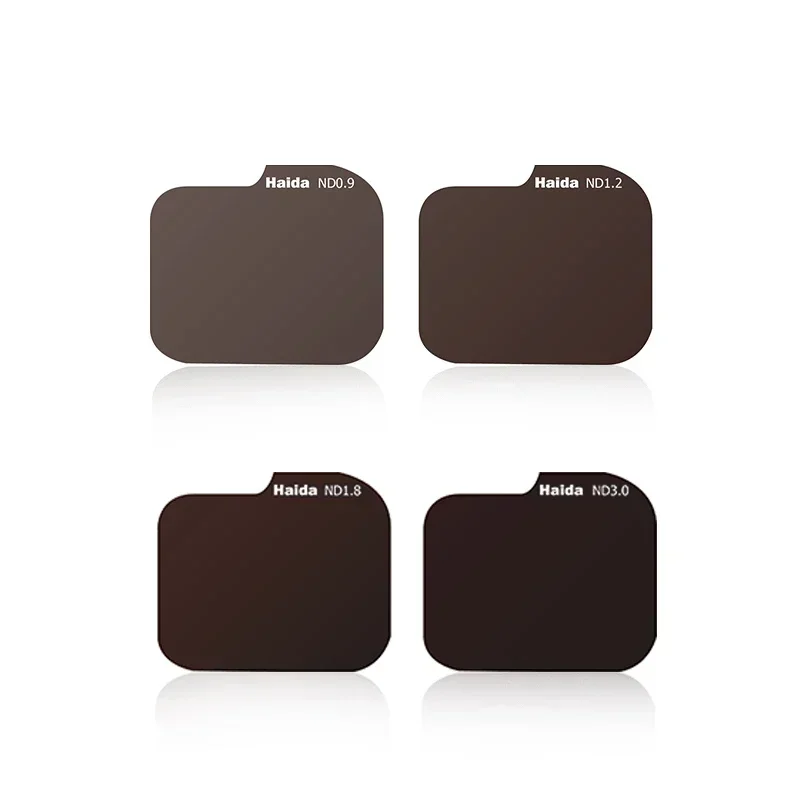 طقم مرشح ND للعدسة الخلفية الزجاجية البصرية لـ Sigma 14-24mm F/2.8 DG DN Art E & L، أربعة مرشحات - ND0.9 8x ND1.2 ND1.8 ND3.0 1000x