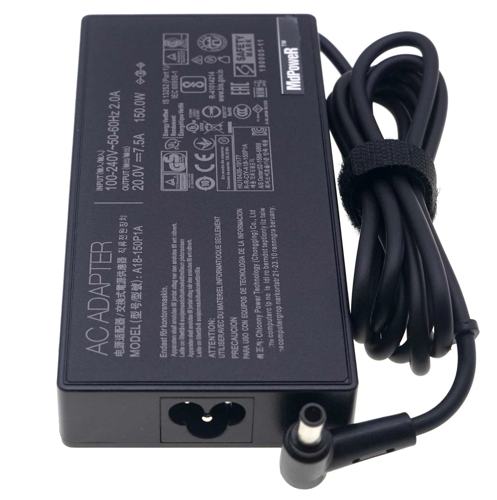 20V 7.5A 150W ASUS Laptop Charger