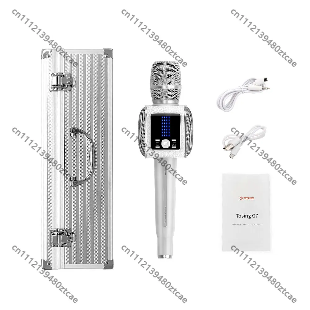 

Wireless Karaoke Microphone 20W LCD TWS Bass Mic for TV PC Car Smartphone Home Party
