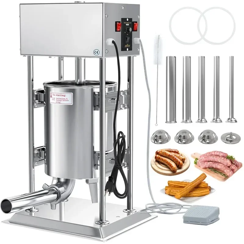 Hot SalesHigh Quality Electric Sausage Tying Machine Sausage Binding Making Machine Automatic Sausage Stuffer