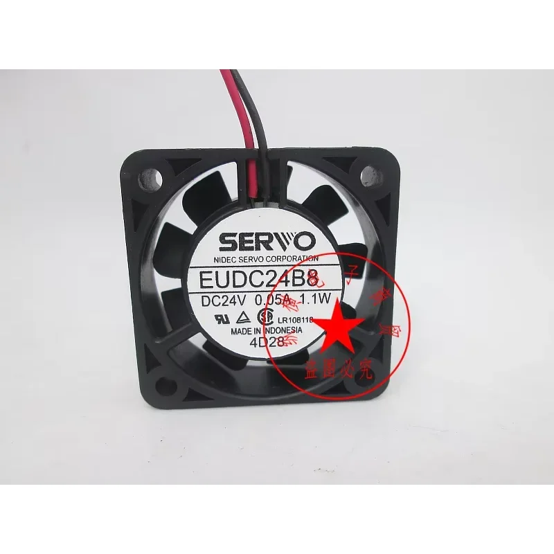 

Вентилятор охлаждения сервера NONOIse EUDC24B8 DC 24V 0.05A 1.1W 40x40x13мм
