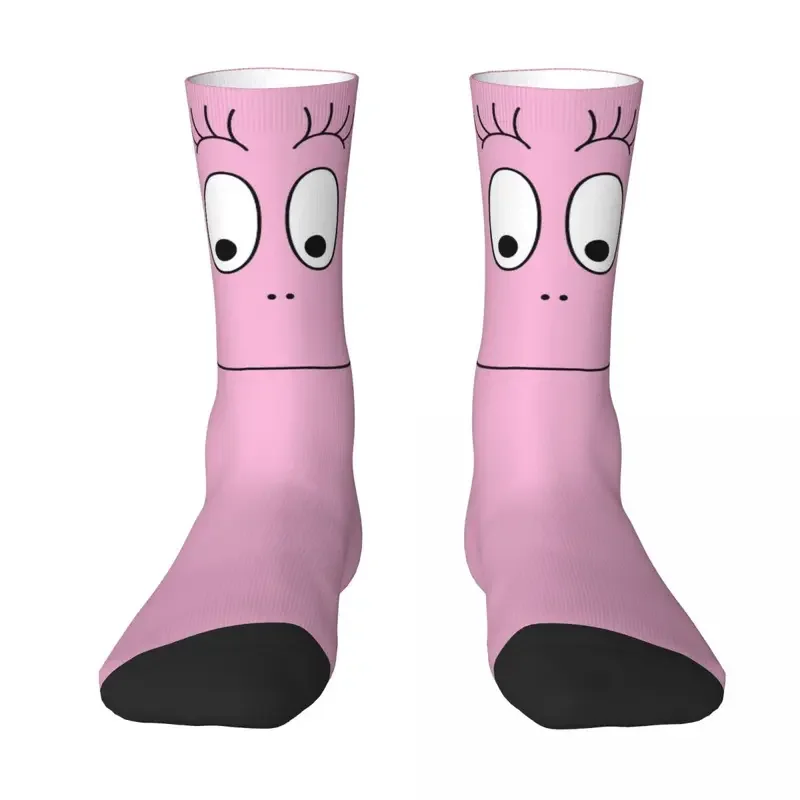 Y2K Les Barbapapa Family Unisex Winter Warm Fun Printing Socks Street Style Crazy Sock