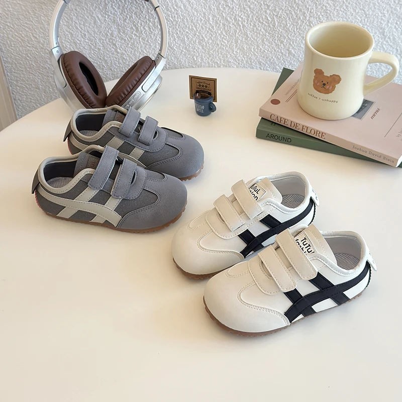 

Kids Running Sneakers Shoes 2025 Autumn New Fashion Casual Walking Baby Boys Girls Breathable Soft Children Sport Chaussure