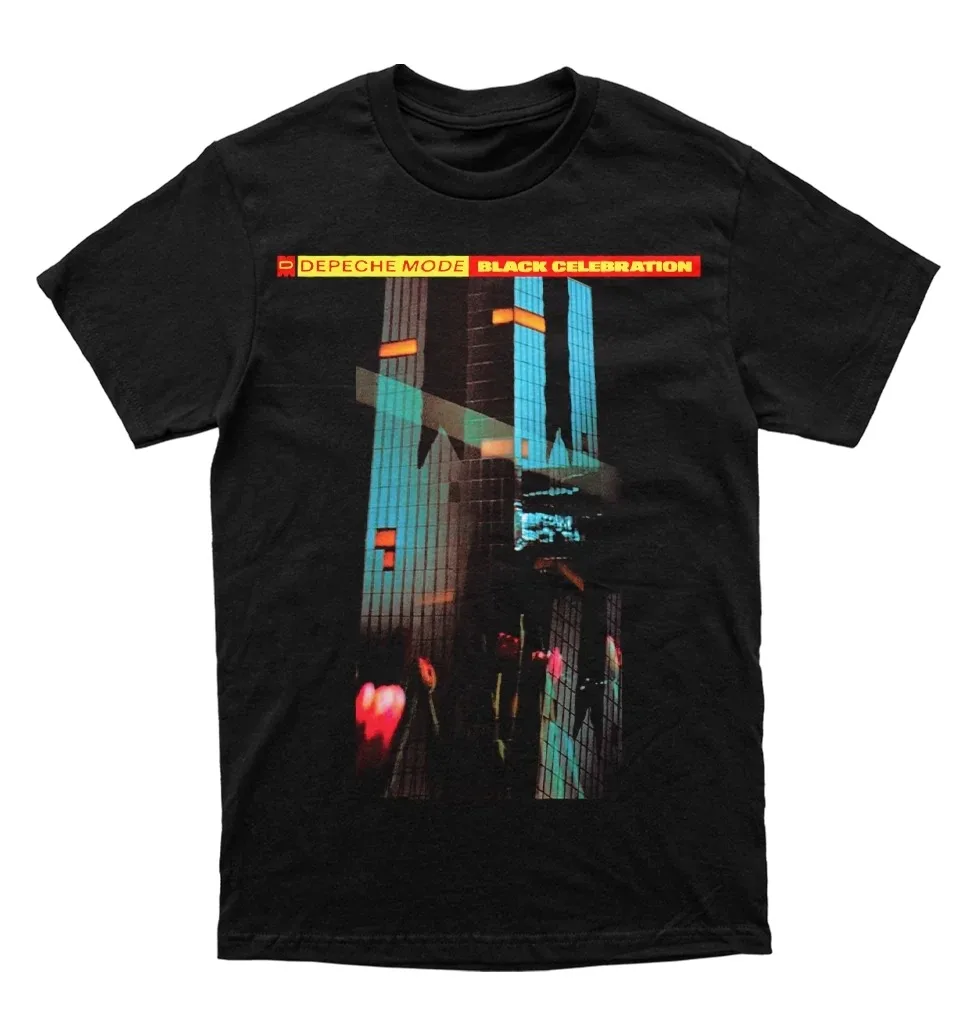 Depeche Mode Playing The Angel Harajuku-stijl rockband bedrukt T-shirt met korte mouwen Casual losse Street Style Rock Punk-katoen
