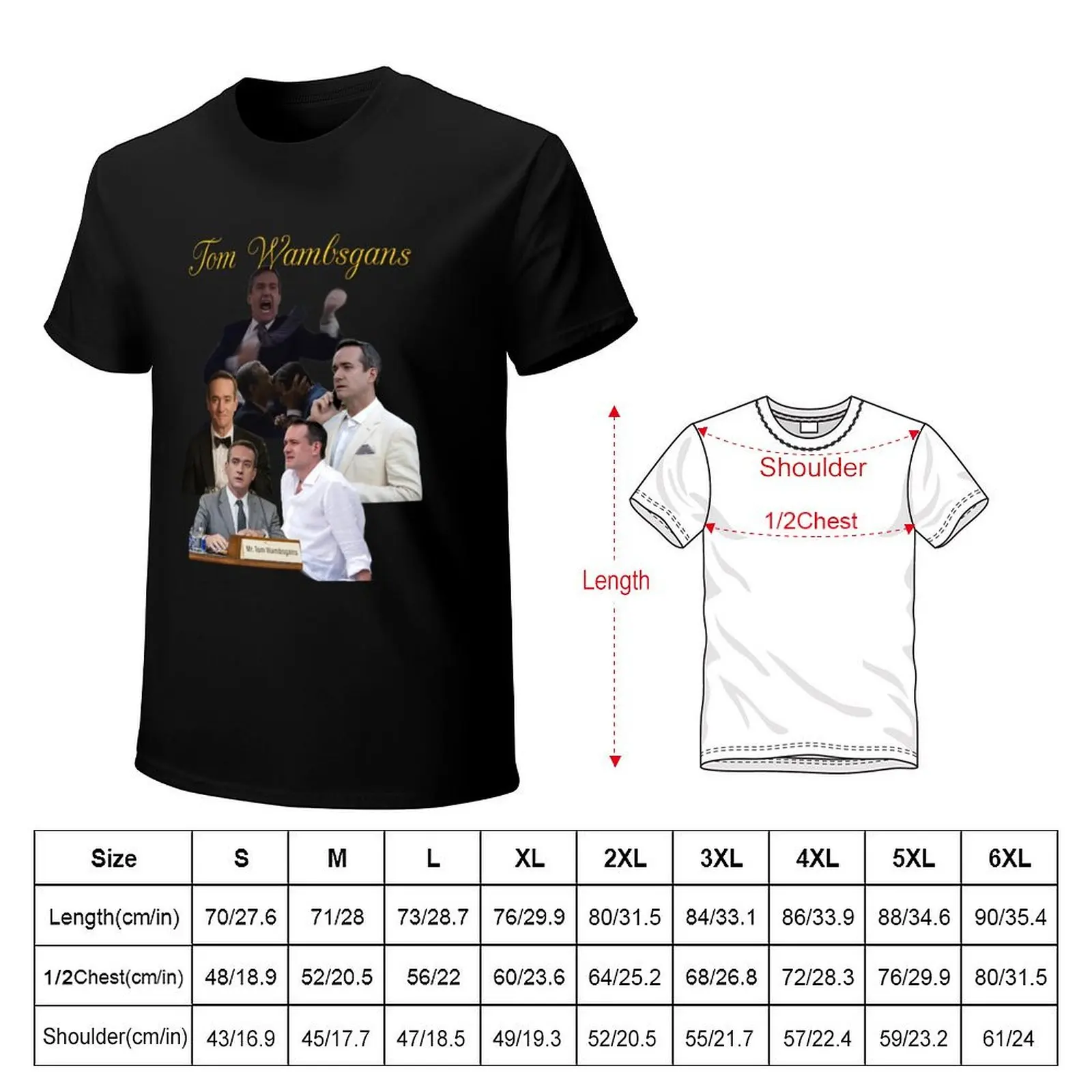 Tom Wambsgans Succession T-Shirt Lightweight Gym Training T-Shirt