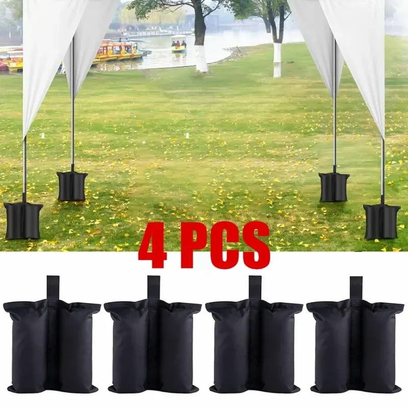 4-Pack of Black Outdoor Tent Storage Bags, Suitable for Outdoor Tents, Parasols, Sun Umbrellas, and Other Outdoor Gear