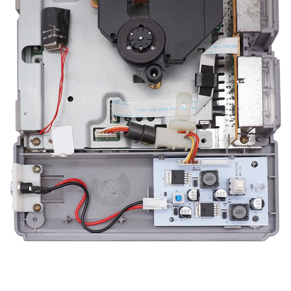 

Плата блока питания PS1PSU Rev 2.0, 12 В, запчасти для ремонта игровой консоли PS1 PlayStation 1