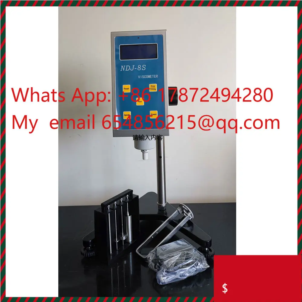 BIOSTELLAR NDJ-8S Digital Rotate Viscometer Portable Laboratory Viscosity Tester