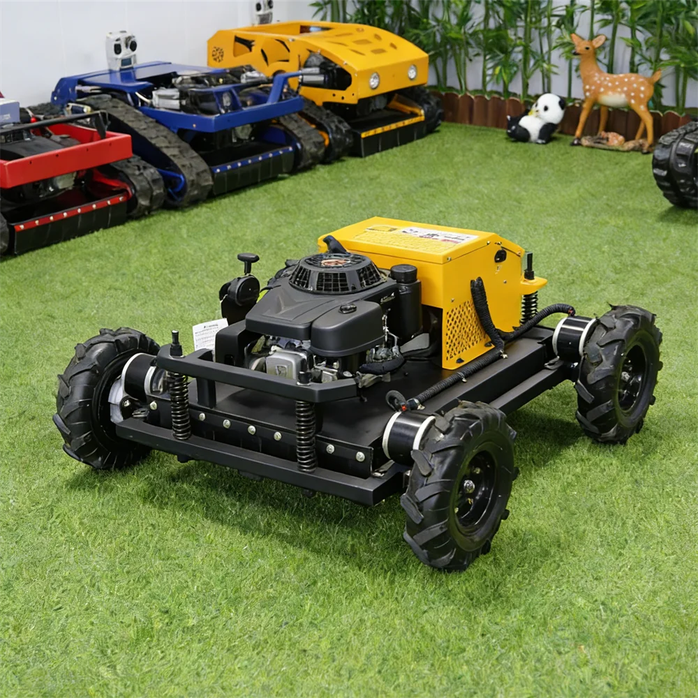 Customized Latest Version Of High-Speed Traveling Wheeled Lawn Mower And Multi-Functional Remote Control Lawn Mower