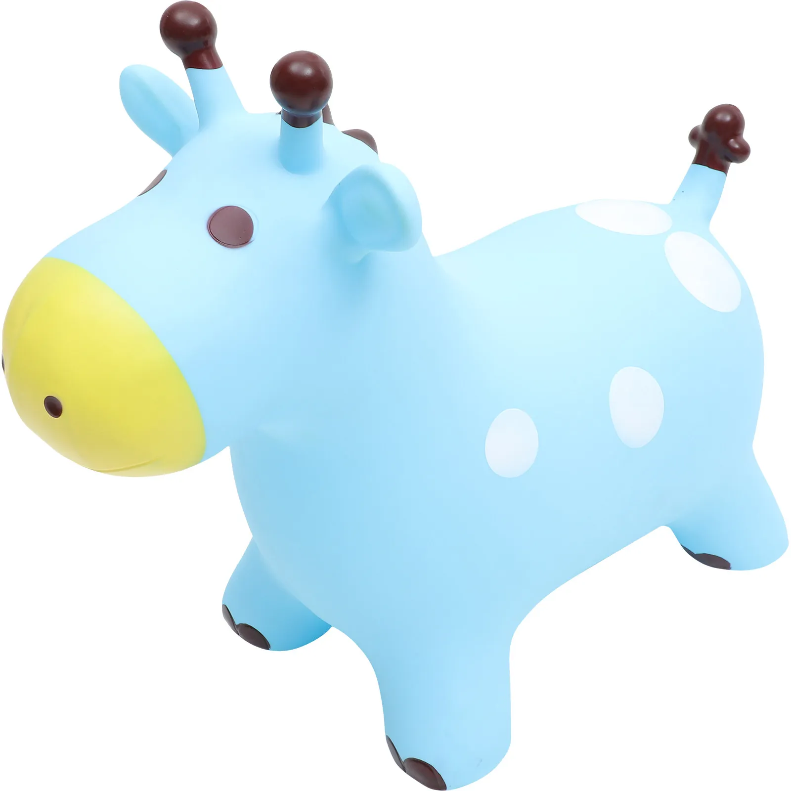 

Enlarged Thickened Inflatable Bouncing Mount Outdoor Educational Gift for Kids with Air Pump Sky-Blue