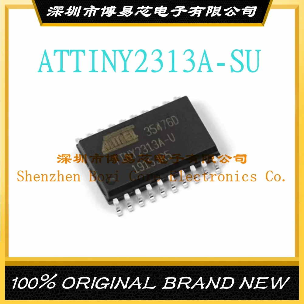 

ATTINY2313A-SU brand new original 8-bit microcontroller 2K flash memory SOP-20 pin
