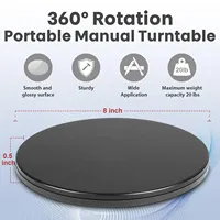 Creality CR-Scan 3D Scanner Manually Operated Turntable Kit Fit 3D Scanner Parts for CR-Scan Otter /Raptor /Ferret/Ferret Pro