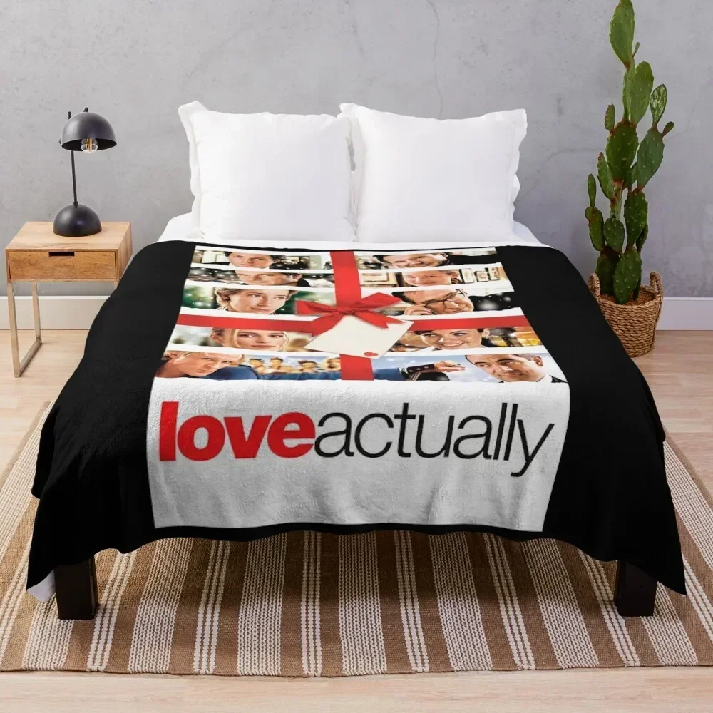 

Love Actually Throw Blanket Reusable Durable Soft Blanket for All Seasons