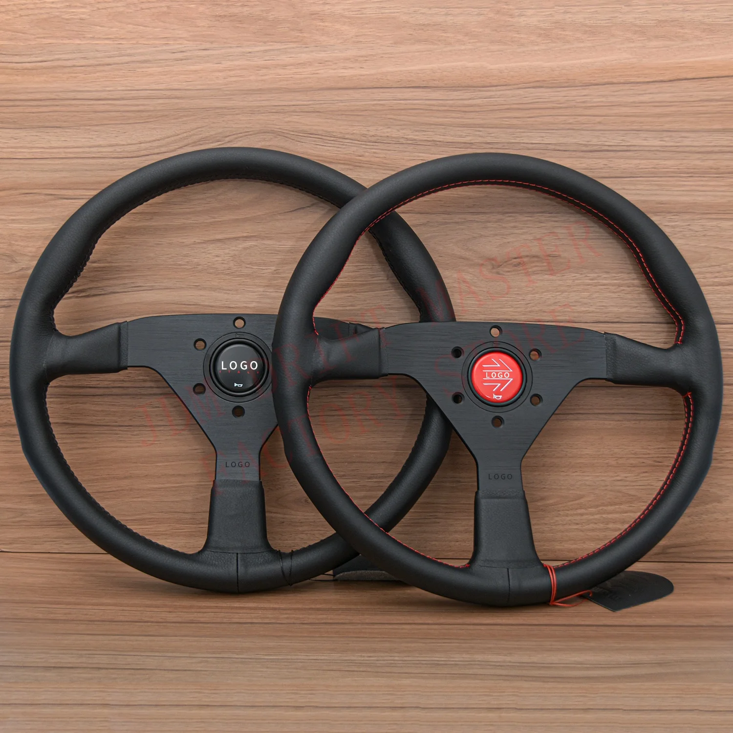 14Inch JDM Racing MOMO Montecarlo Steering Wheel JDM Rally Drift Leather MOMO Steering Wheel Volantes