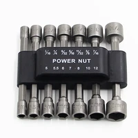 Powerful Socket Inner Hexagonal Wrench Hexagonal Handle Screwdriver Socket Extension Rod Pneumatic Screwdriver Insert Tool Set 2