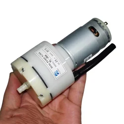 Micro 555 Air Pump DC 12V 24V 16L/min Large Flow Vacuum Diaphragm Negative Pressure Suction Pump Oxygenator Pump