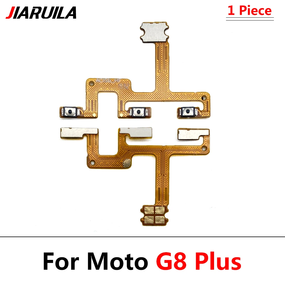 20Pcs, Volume Button Power Switch On Off Button Flex Cable For Motorola Moto G4 G5 G5s G6 G7 G8 G9 Plus Play Power Lite