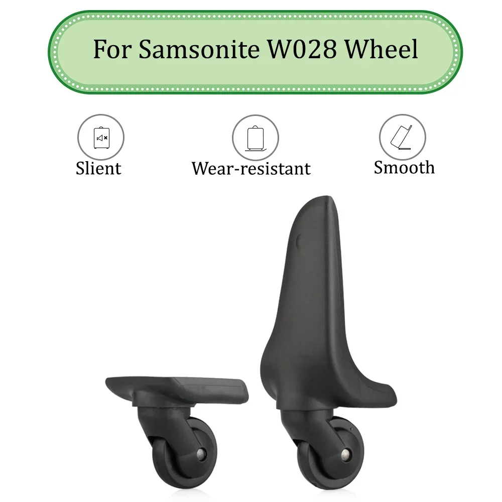 

For Samsonite Universal Wheel Trolley Case Wheel Replacement Luggage Pulley Sliding Casters Slient Wear-resistant Repair