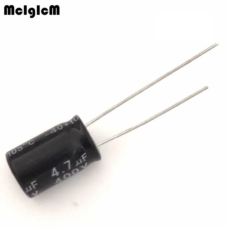 

1000pcs Aluminum electrolytic capacitor 4.7uF 400V 8*12 Electrolytic capacitor