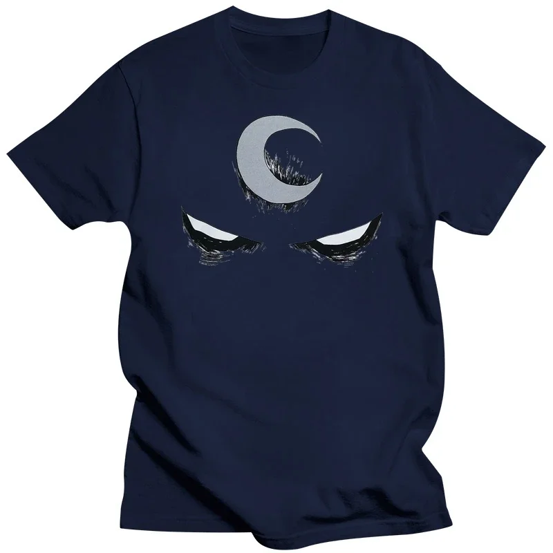 Summer tee-shirt fashion mens t-shirt Moon Knight Eyes T-Shirt New Personality Custom Tee Shirt Casual tops graphic t shirt