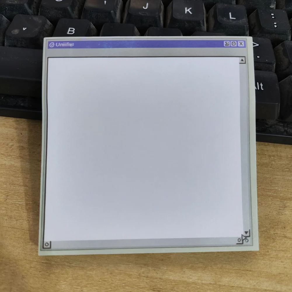 Retro Floppy Disk Sticky Notes Creative Desk Memo Pads Adhesive Stationery Reminders For Office School Supplies Decorative