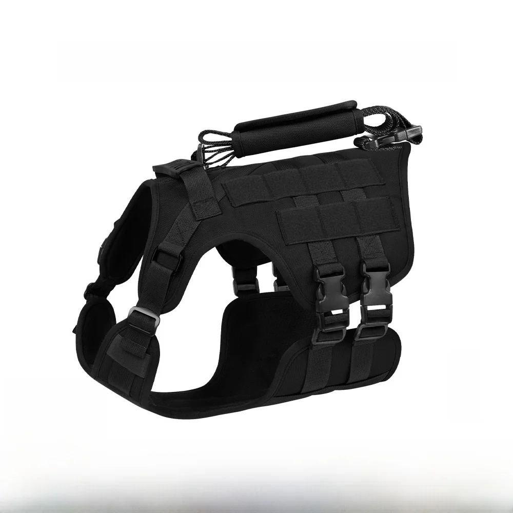 

Dog Lea Vest-Sle Tactical Chest Strap Explosive Proof Medium And Large Dogs Walking Rope Non-Stretchable Polyester Material