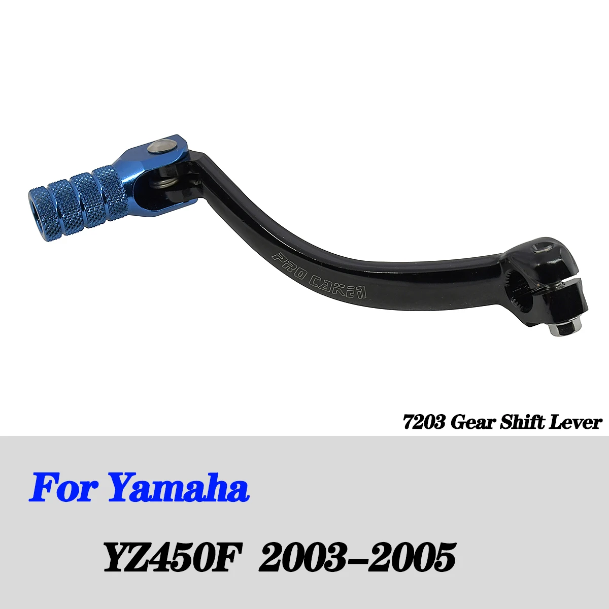 

Motorcycle CNC Blue Shift Gear Lever For Yamaha YZ450F YZ 450F 2003 2004 2005 Enduro Dirt Pit Bike