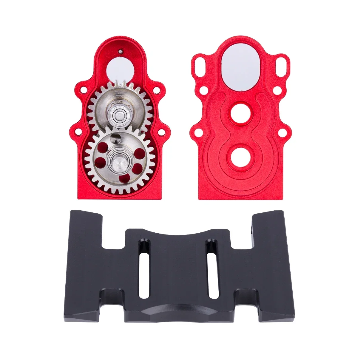 Metal Vertical Gear Box High Performance Gearbox for 1/10 RC Crawler Car Traxxas TRX4 Defender Axial SCX10 RC4WD Upgrade Parts
