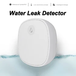 Zigbee Wireless Water Immersion Sensor Smart Home App Remote Monitoring Water Leakage Detector Security Alarm Overflow Alert