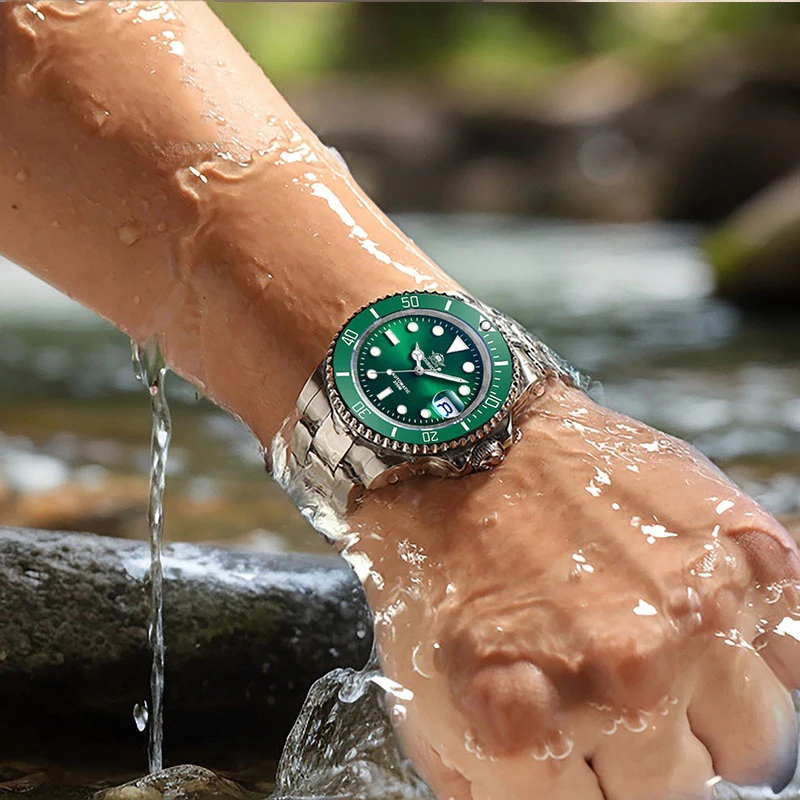 ADDIESDIVE Men Automation Watch Sapphire Glass BGW9 Super Luminous Analog Watches Waterproof 20Bar Men's Diving Watch AD2503