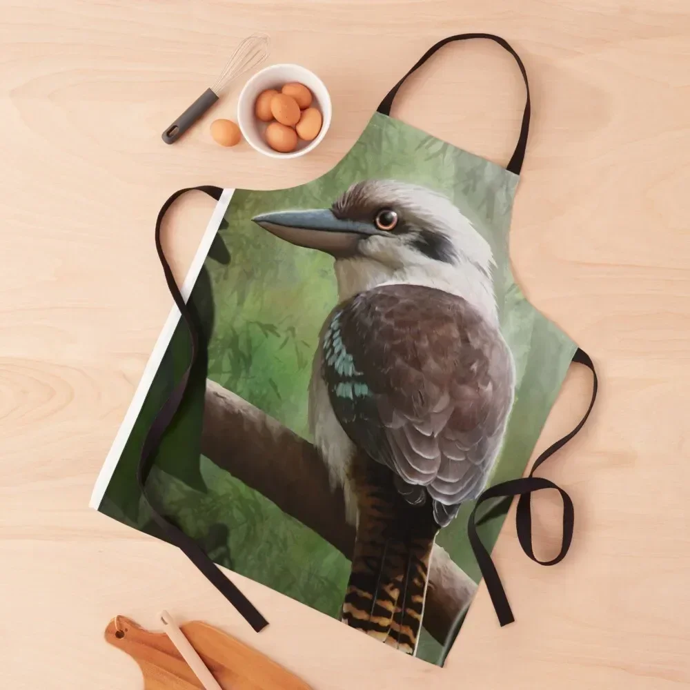 

Kookaburra Apron innovative kitchen and home items painters Kitchen Chef Apron