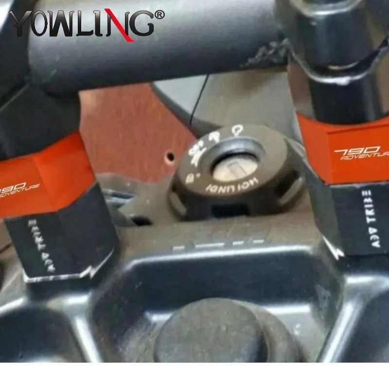 33MM FOR 790 890 ADVENTURE R S Motorcycle CNC Aluminum Handlebar Riser Heightening Clamp Mount 2018 2019 2020 2021 2022 2023